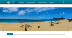 Desktop Screenshot of cm-portosanto.pt